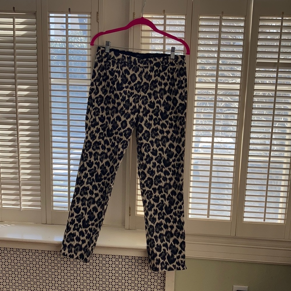 JCrew Martie pants with side zip and pockets